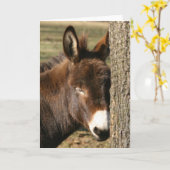 Carte câlin (Fleur jaune)