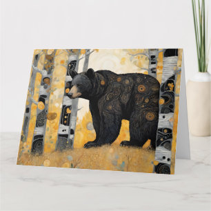 Carte Calin d'ours mignon pour vous