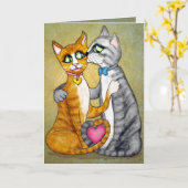 Carte Câlins et bisous pour chéri (Fleur jaune)