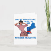 Carte Call Me New England Cause I Ve Got Mive Huge  (Devant)