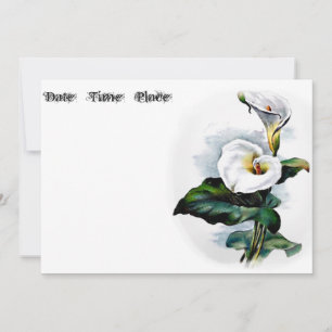 Carte Calla Lily