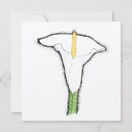 Carte Calla Lily (Devant)