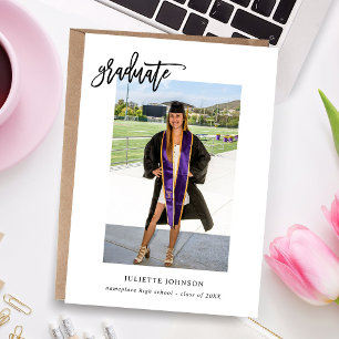 Carte Calligraphie 2v Annonce photo