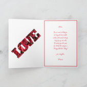 Carte Calligraphie Floral tendance Photo moderne Fête de (Intérieur)