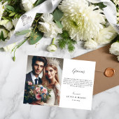 Carte Calligraphie Gracias Mariage espagnol Merci