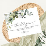 Carte Calligraphie verte mignonne Merci<br><div class="desc">Jolie carte de remerciements d'aquarelle verte. Facile à personnaliser avec vos détails. Contactez-moi par conversation si vous avez des questions sur l'oeuvre ou avez besoin d'une personnalisation. VEUILLEZ NOTER : Pour obtenir de l'aide sur les commandes, l'expédition, l'information sur les produits, etc., contactez le service à la clientèle de Zazzle...</div>