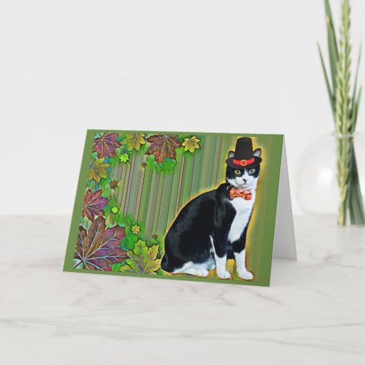 Carte Calliope de Thanksgiving (Devant)