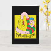 Carte Calme avant ver (Fleur jaune)