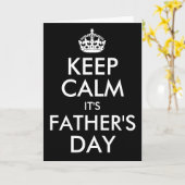 Carte Calme C'est la Fête des pères | N'importe quelle c (Fleur jaune)