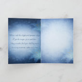 Carte Calming Thinking of You Blue Lily Fairy (Intérieur)