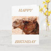 Carte camel (Fleur jaune)