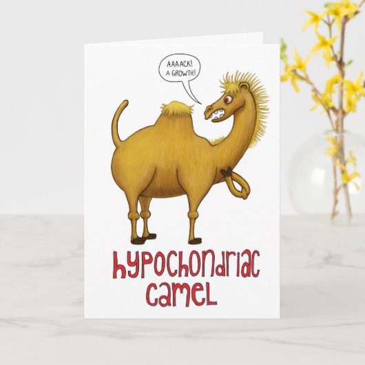 Carte Camel Hypochondriac (Fleur jaune)