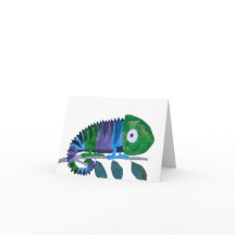 Carte Caméléon Mosaïque