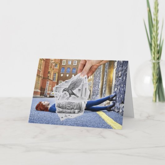 Carte Caméra Crayon Vs - Crow (Devant)