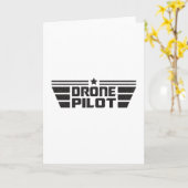 Carte Caméra pilote drone Quadcopter FPV Drôle Idée cade (Fleur jaune)