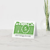 Carte Caméra russe soviétique - Avocado (Dos)