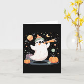 Carte Camescope spatial Kawaii Camescope Éffrayant Pompe (Fleur jaune)