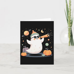 Carte Camescope spatial Kawaii Camescope Éffrayant Pompe