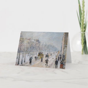Carte Camille Pissarro - Boulevards extérieurs, Effet de