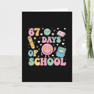 Carte Camion 100 jours d'école 67e jour d'école Six Se