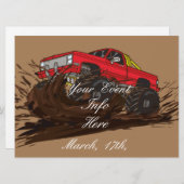 Carte Camion de boue à 4 roues Thunder_Cove (Devant / Derrière)