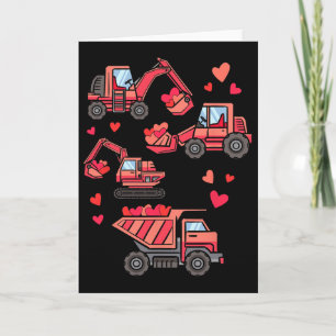 Carte Camion de construction je vous trouve drôle enfant
