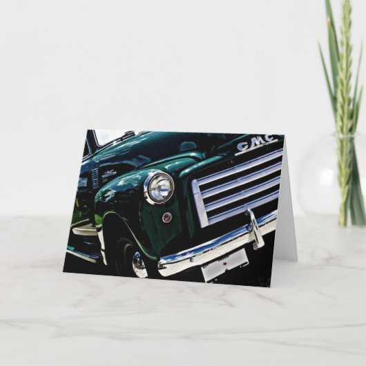 Carte Camion de GMC (Devant)