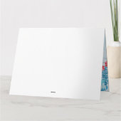 Carte Camion de livraison de Noël Chien Labrador Neige  (Dos)