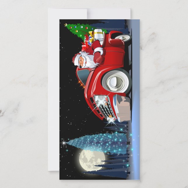 Carte Camion de Noël (Devant)