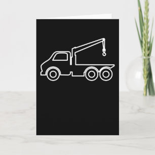 Carte Camion de remorquage Truck Truck Wrecker Truck Tru