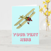 Carte Camion de sopwith Biplane (Fleur jaune)