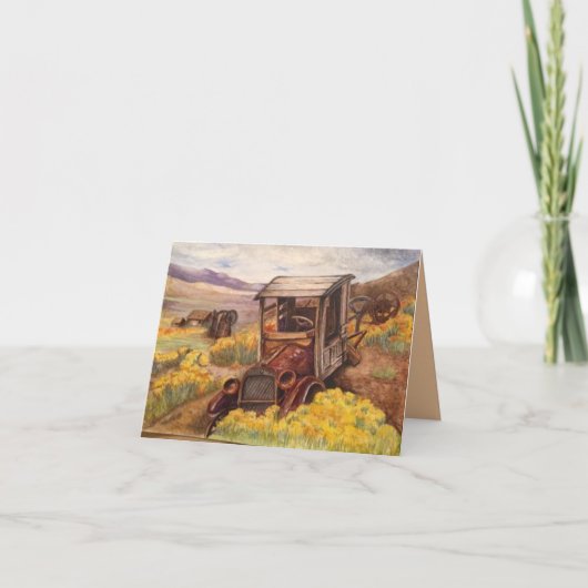 Carte Camion rouillé (Devant)