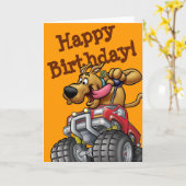 Carte Camion Scooby Doo-Monster (Fleur jaune)