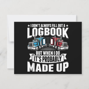Carte Camionneur Funny Camionnage Humour Tracteur Traile