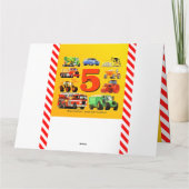 Carte Camions du 5e anniversaire (Dos)