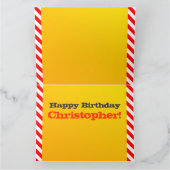 Carte Camions du 5e anniversaire (Intérieur)