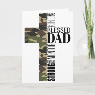 Carte Camo Cross : La force d'un père
