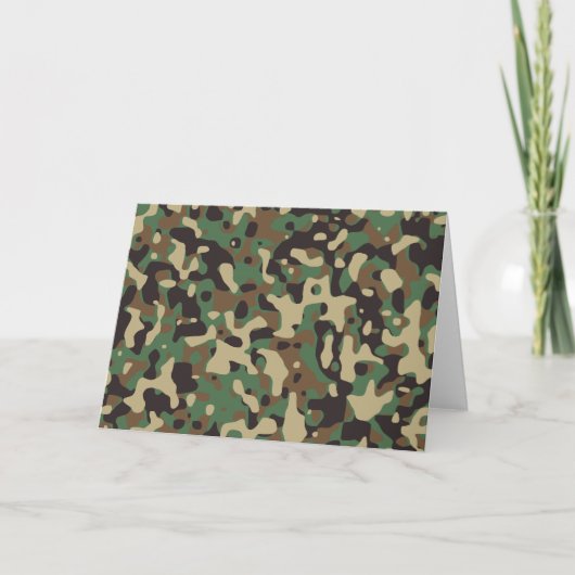 Carte Camo forêt (Devant)