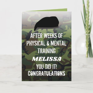 Carte Camo Personnalisé Femme Ou Homme Transmettant La C