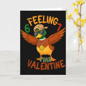 Carte Camo Six Seven Bruh Saint-Valentin 67 Chasse aux c (Fleur jaune)