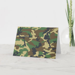 Carte Camo Woodland
