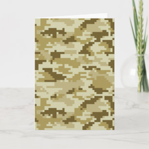Carte Camouflage/Camo de désert de 8 de bit Digitals de