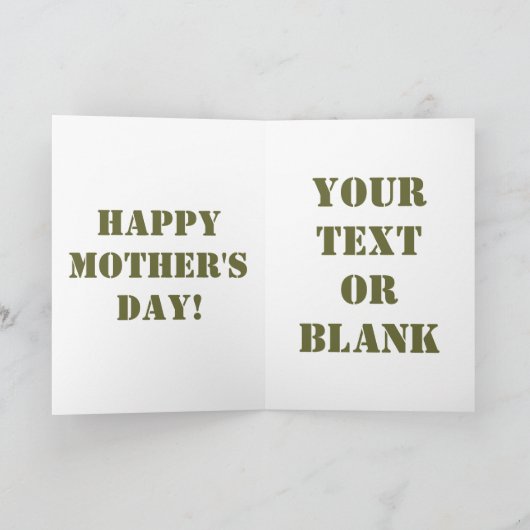 Carte Camouflage de fractale (Intérieur)