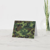 Carte Camouflage vert militaire (Devant)