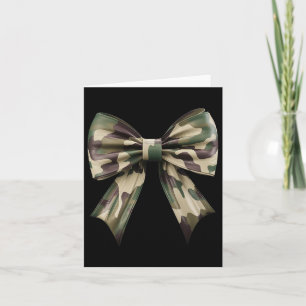 Carte Camouflage Vieux Camo Bow Camo Coquette Chasse aux