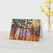 Carte Camp d'artistes, Canoe Lake (Fleur jaune)