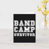 Carte Camp de bande Survivante Marching Band Trumpet Cla (Fleur jaune)