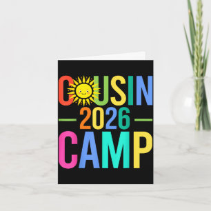Carte Camp de cousins 2026 vacances familiales estivales