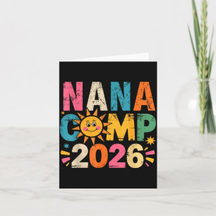 Carte Camp de Nana 2026 vacances familiales en été équip