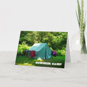 Carte Camp d'été